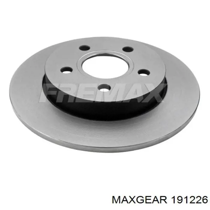 Купить 191226 Maxgear Диск тормозной задний