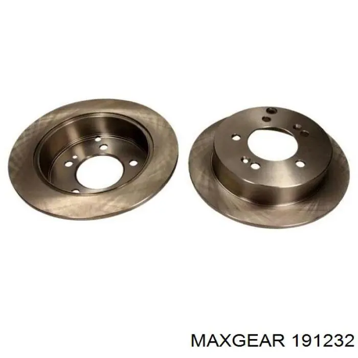 19-1232 Maxgear диск тормозной задний