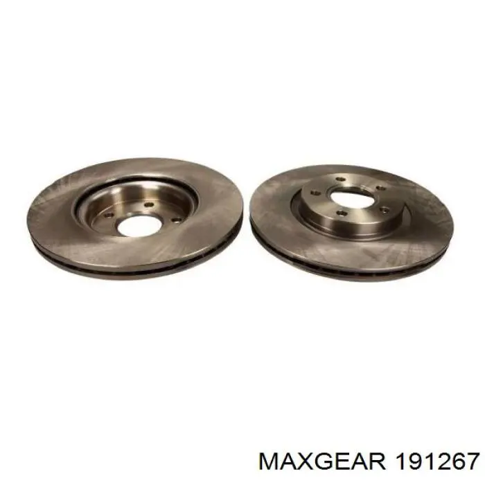 Передние тормозные диски 191267 Maxgear