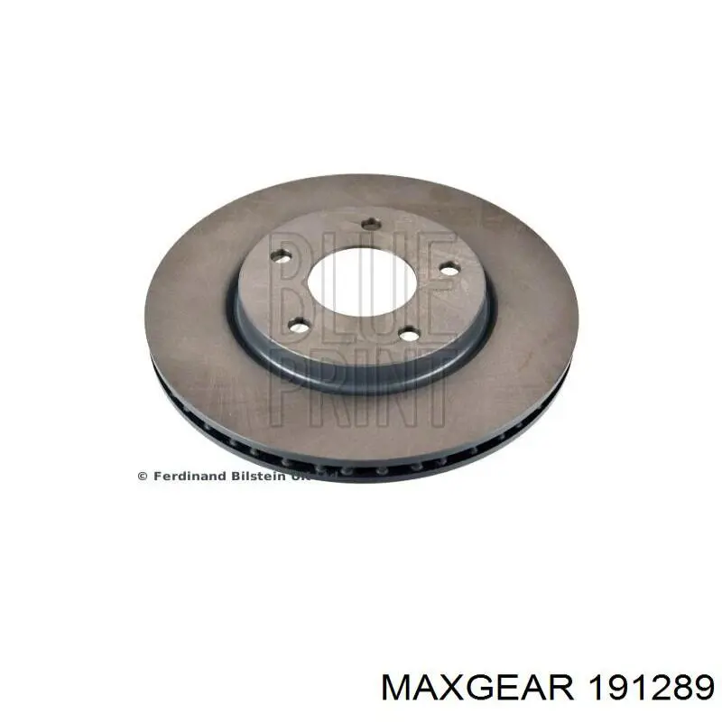 Передний тормозной диск Maxgear 191289
