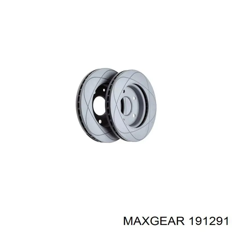 Передние тормозные диски 191291 Maxgear