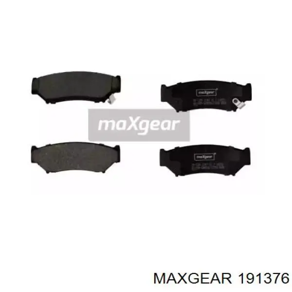 19-1376 Maxgear передние тормозные колодки