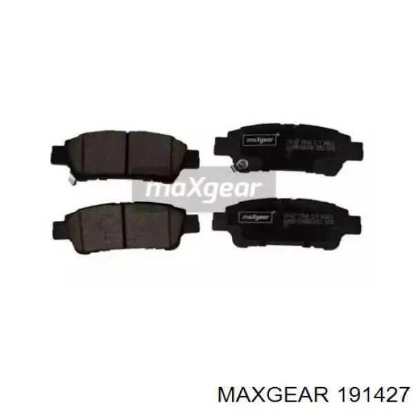 Задние тормозные колодки 191427 Maxgear