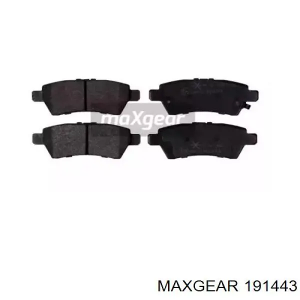 191443 Maxgear Колодки тормозные дисковые комплект