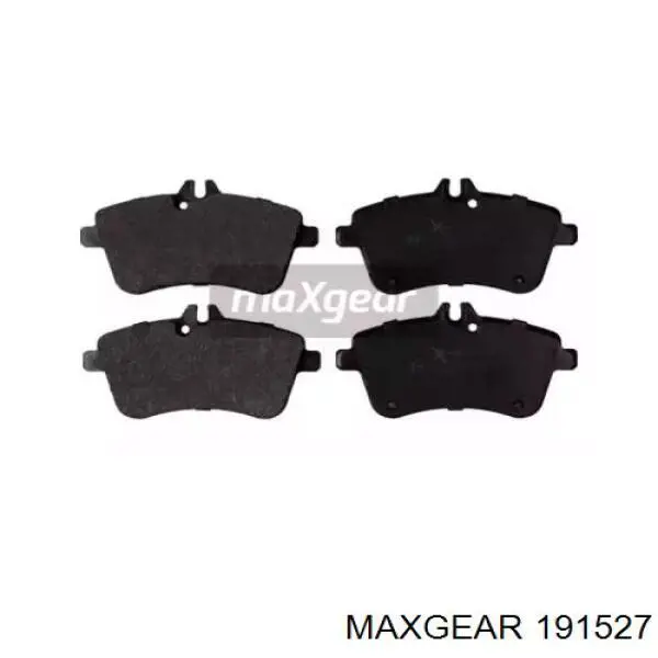 19-1527 Maxgear колодки тормозные передние дисковые