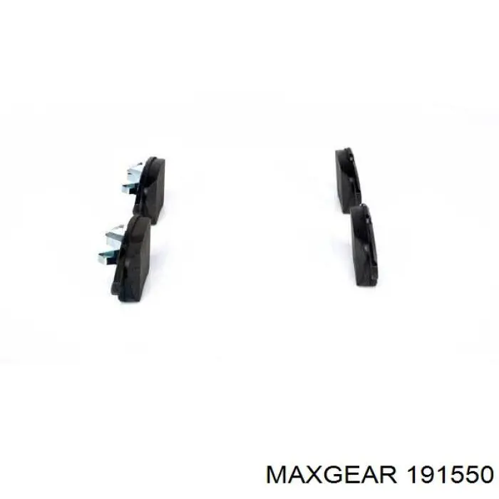 Передние тормозные колодки 191550 Maxgear