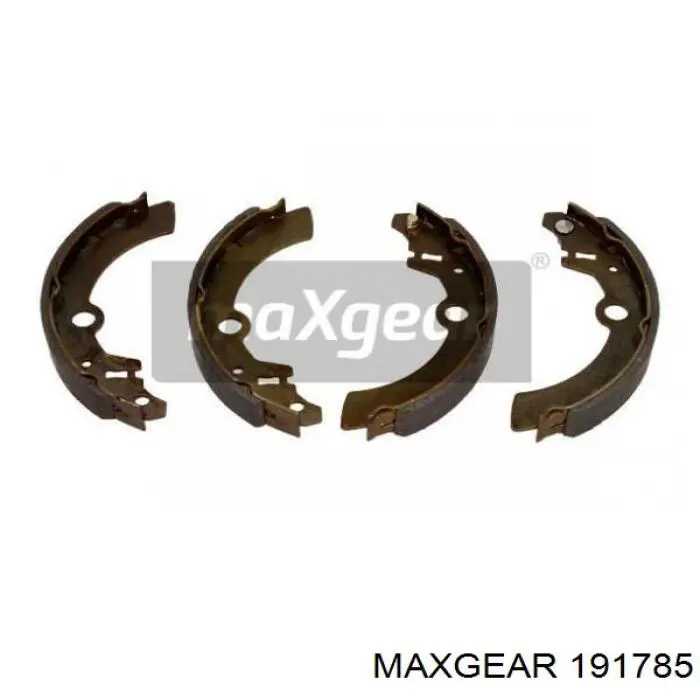 Задние барабанные колодки 191785 Maxgear