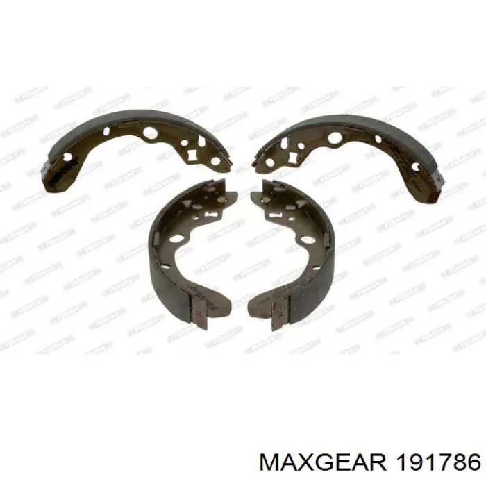 Тормоза рабочие задние ножные и тормозные барабаны Maxgear 191786 цена, от 19.24 USD