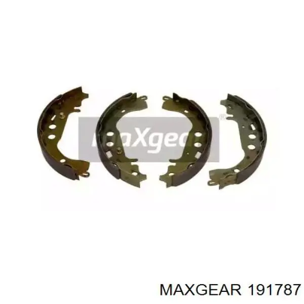 19-1787 Maxgear колодки тормозные задние барабанные