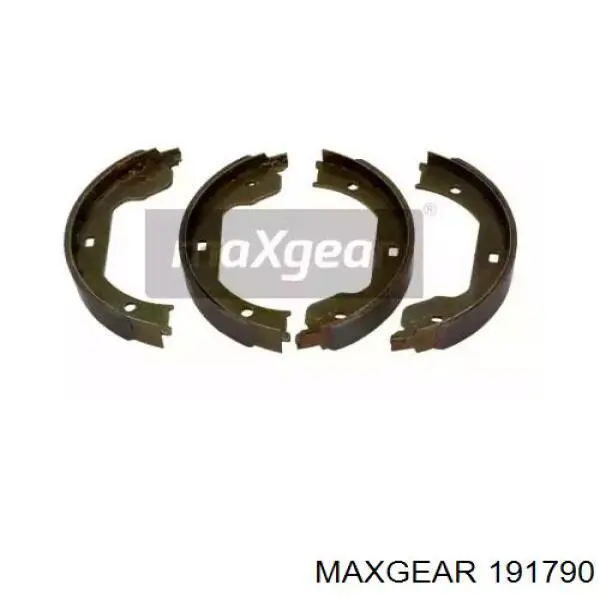 191790 Maxgear колодки ручника (стояночного тормоза)