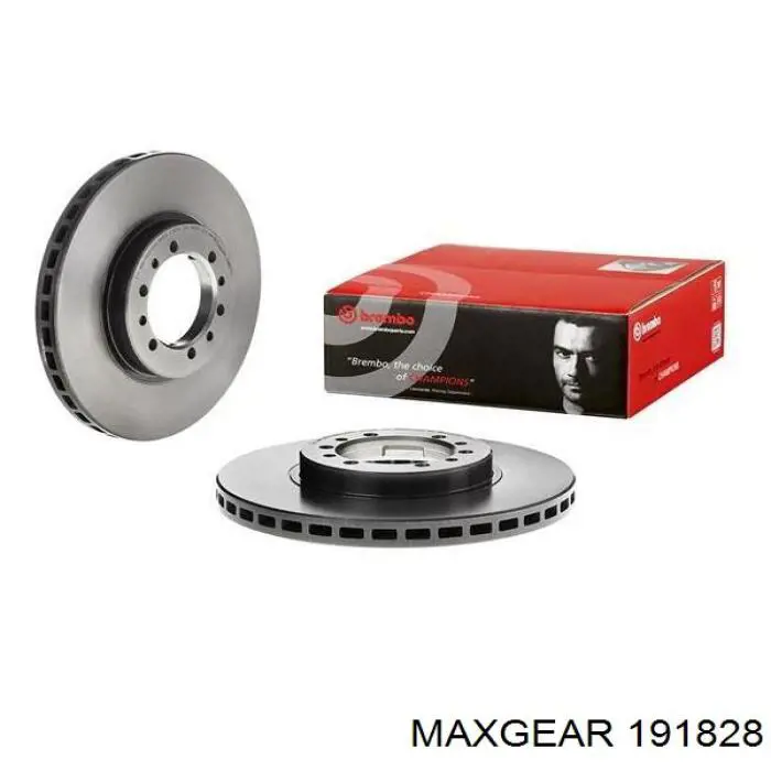 Передний тормозной диск Maxgear 191828