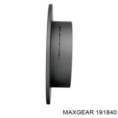 191840 Maxgear Дисковый тормоз