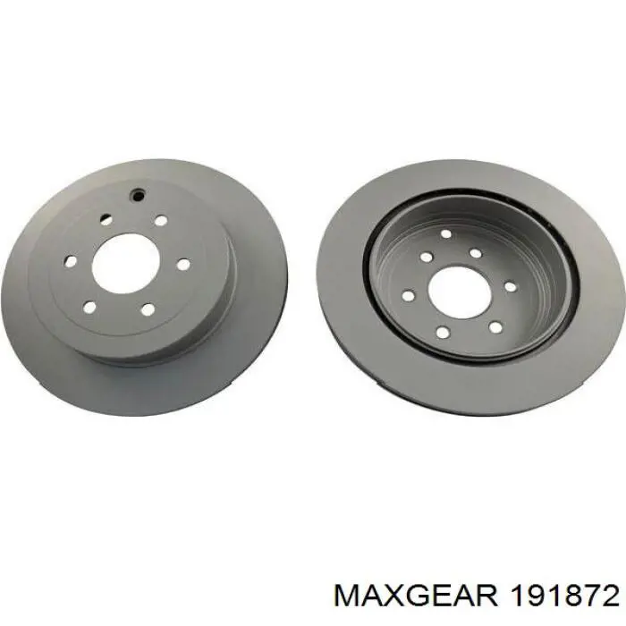 Купить 191872 Maxgear Диск тормозной задний