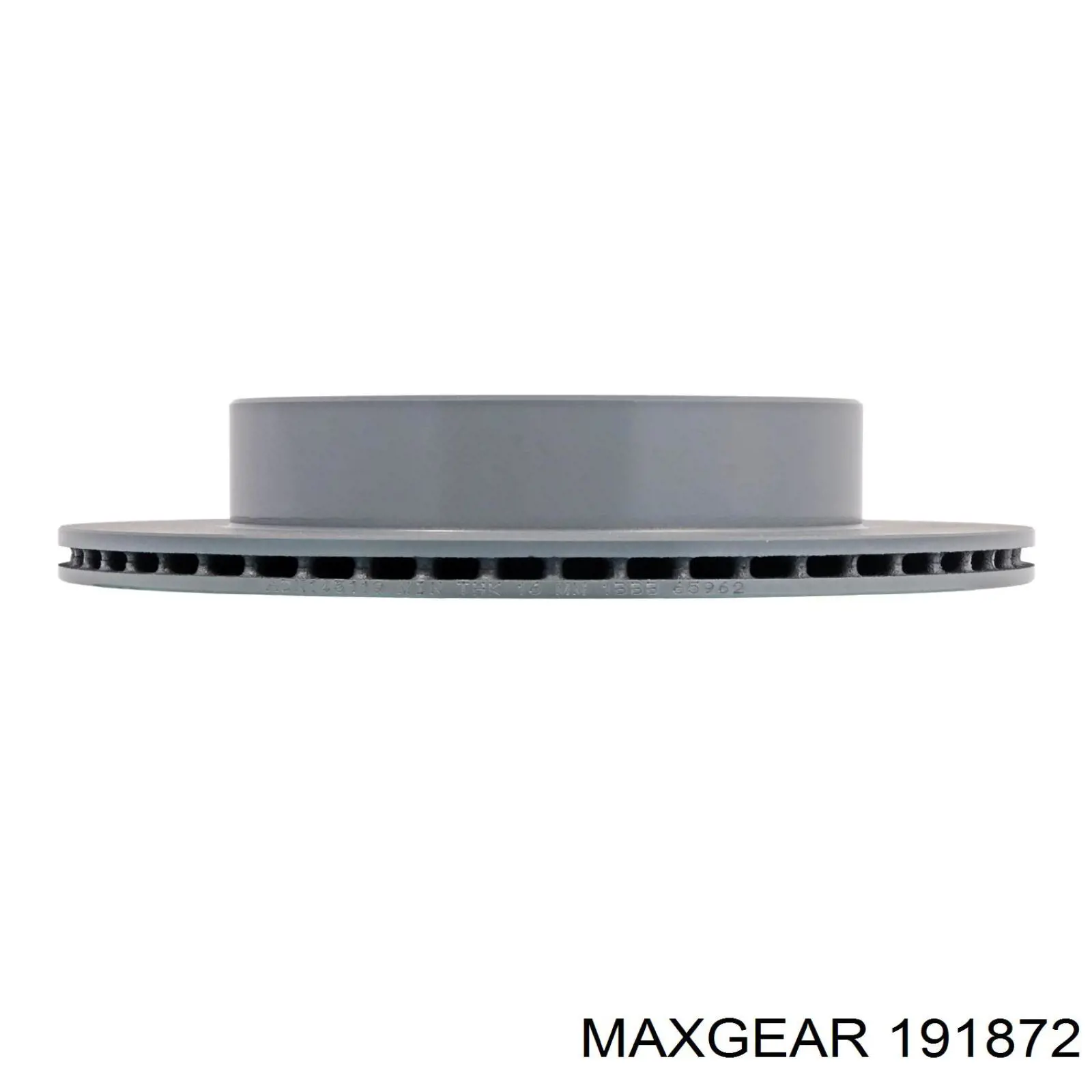 Тормозные диски 191872 Maxgear
