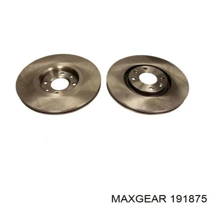19-1875 Maxgear диск тормозной передний