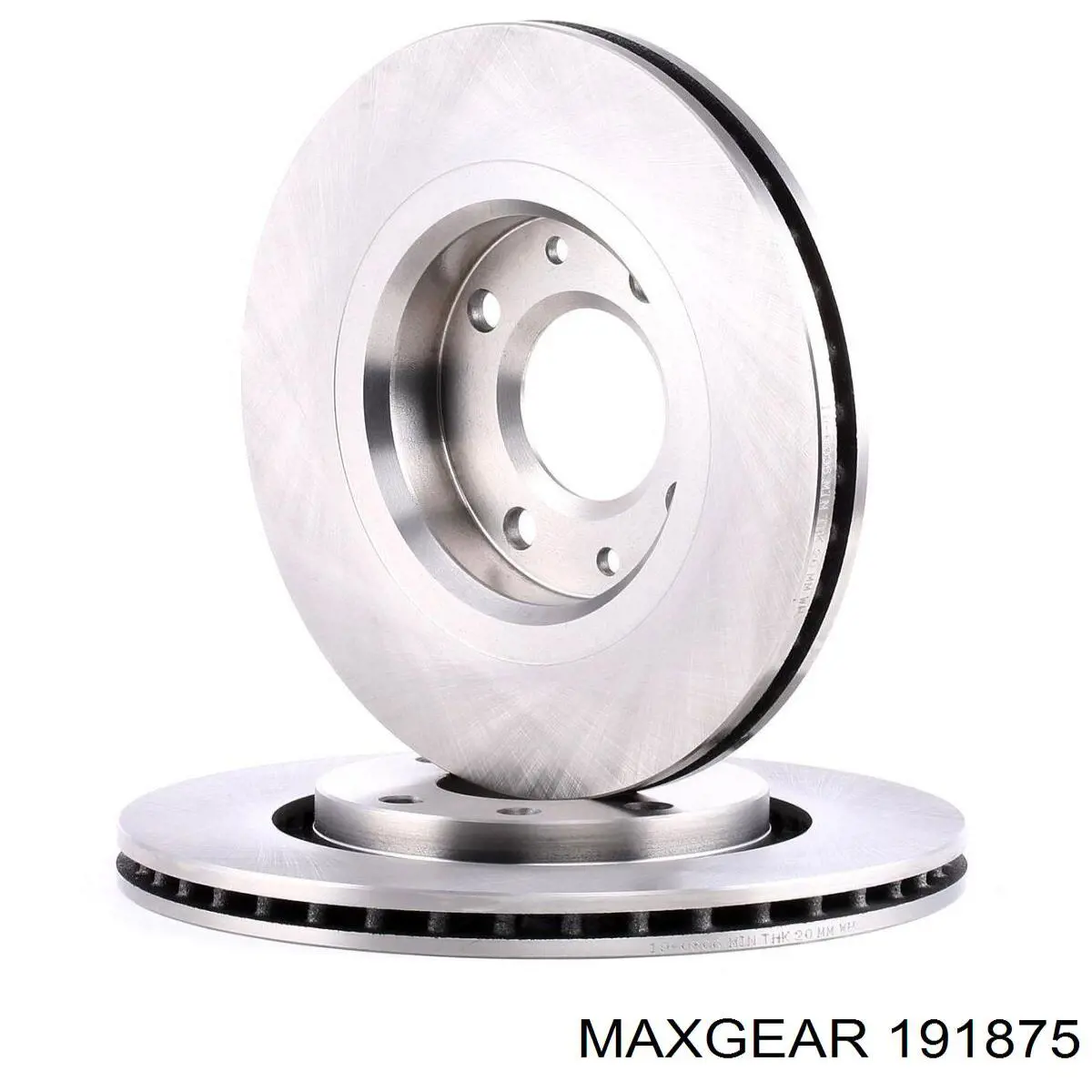 Передний тормозной диск Maxgear 191875