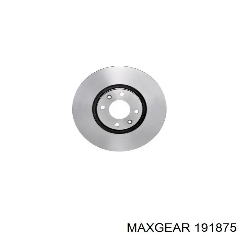 191875 Maxgear Диск тормозной передний