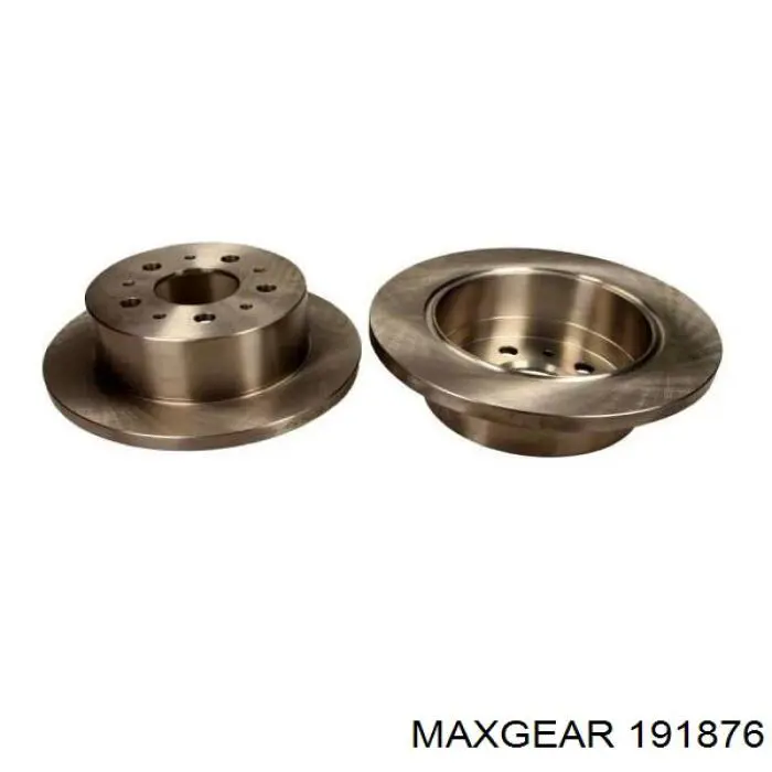 Тормозные диски 191876 Maxgear