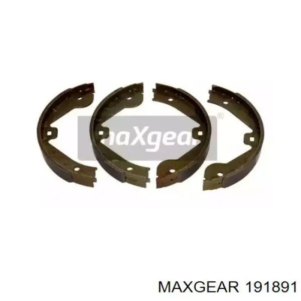 19-1891 Maxgear колодки ручника (стояночного тормоза)