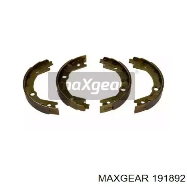 19-1892 Maxgear колодки ручника