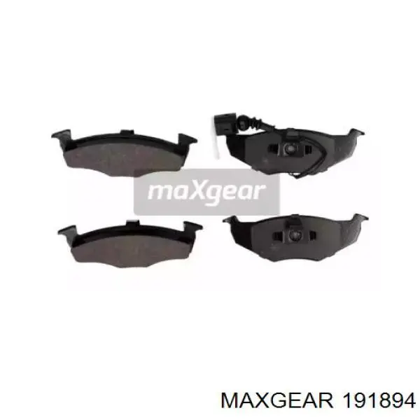 19-1894 Maxgear колодки тормозные передние дисковые