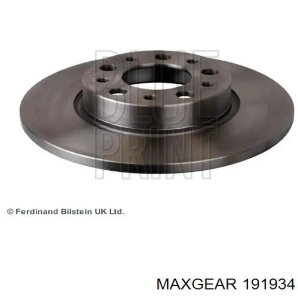 Тормозные диски 191934 Maxgear
