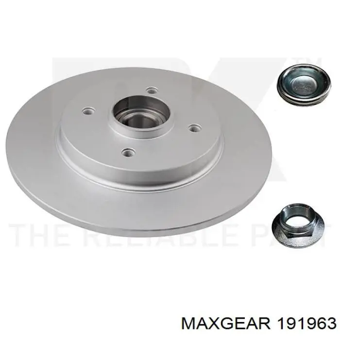 Задний дисковый тормоз Maxgear 191963