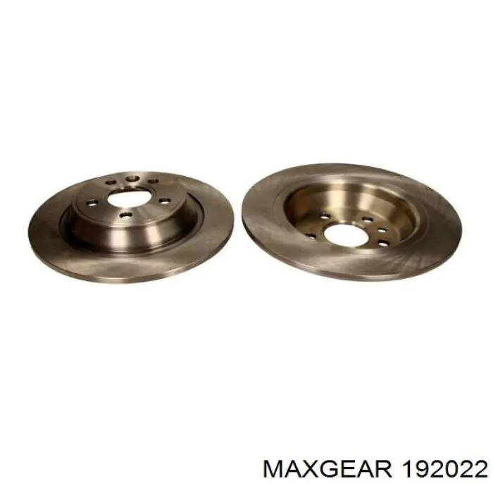 19-2022 Maxgear диск тормозной передний