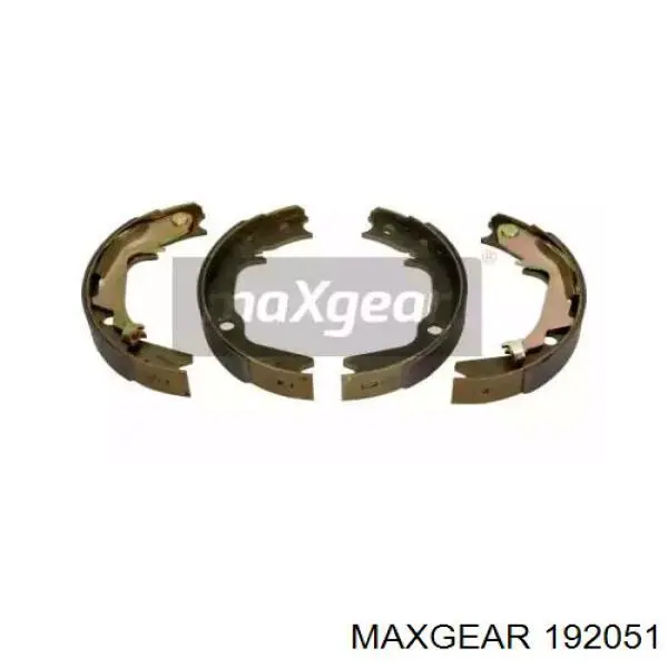 19-2051 Maxgear колодки ручника (стояночного тормоза)