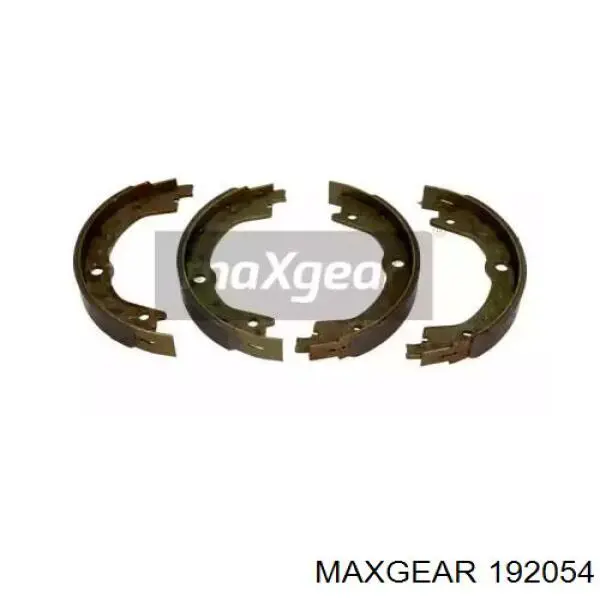 192054 Maxgear колодки ручника (стояночного тормоза)