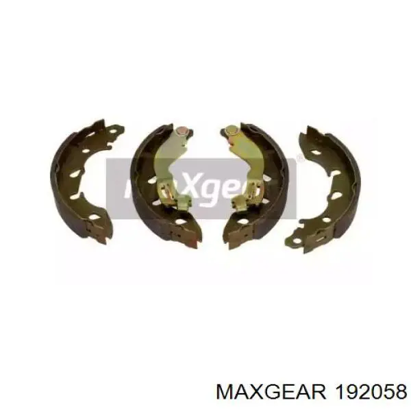 19-2058 Maxgear задние барабанные колодки