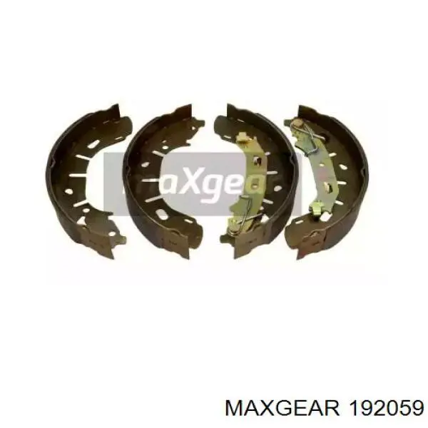 Задние барабанные колодки 192059 Maxgear