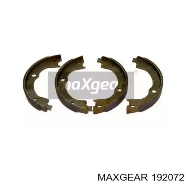 192072 Maxgear Тормозные колодки ручника