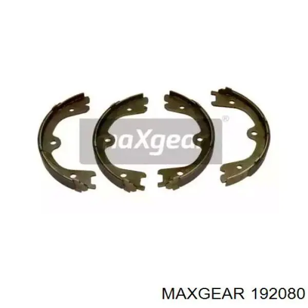 19-2080 Maxgear колодки ручника (стояночного тормоза)