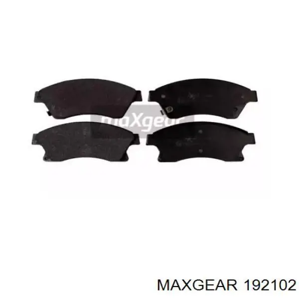 19-2102 Maxgear передние тормозные колодки