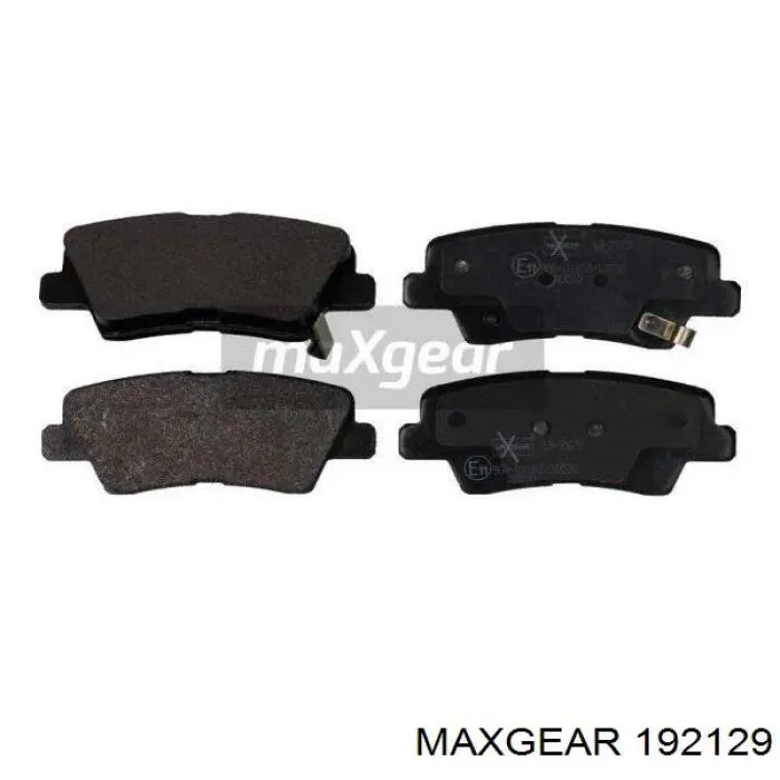 Задние тормозные колодки 192129 Maxgear