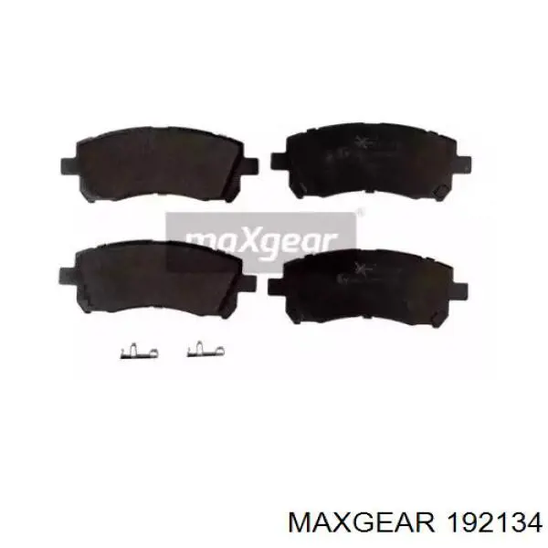 192134 Maxgear Колодки тормозные дисковые комплект
