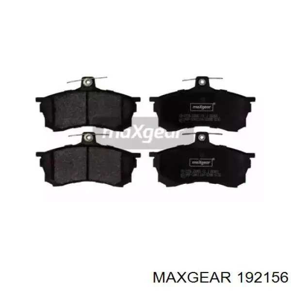 Передние тормозные колодки 192156 Maxgear