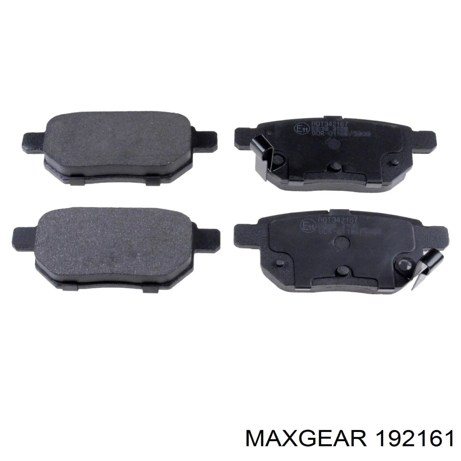 Колодки дисковые  Maxgear 192161 цена, от 18.67 USD