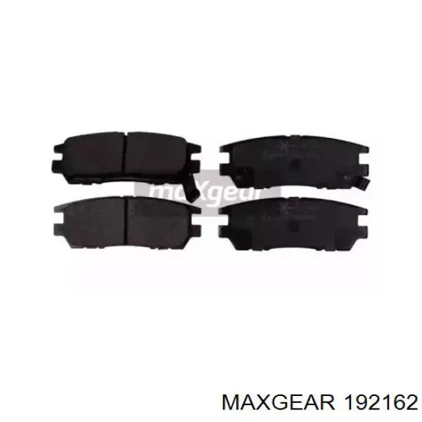 Задние тормозные колодки 192162 Maxgear