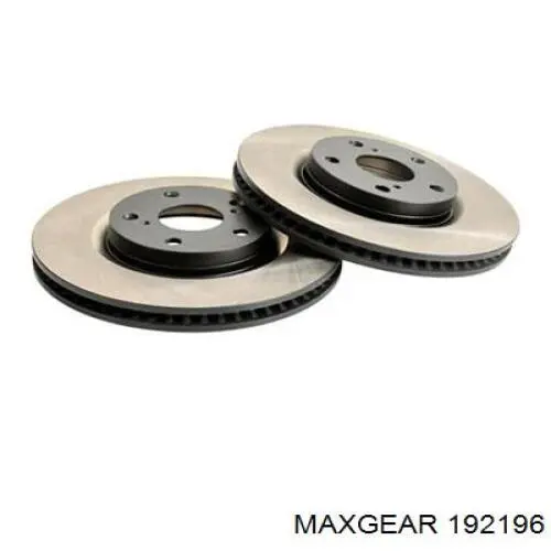 Передние тормозные диски 192196 Maxgear