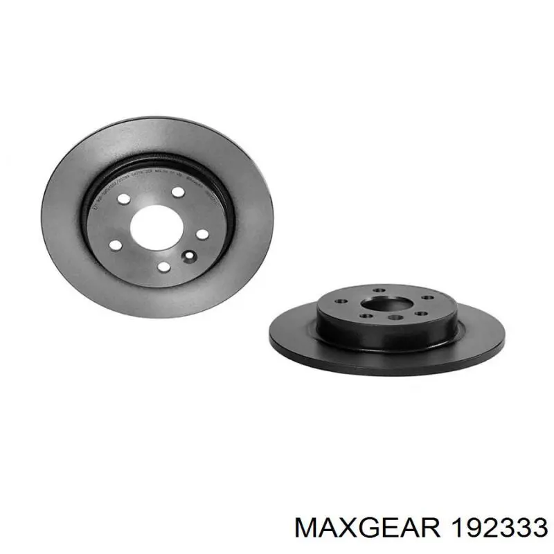 Задний тормозной диск Maxgear 192333 цена, от 32.66 USD
