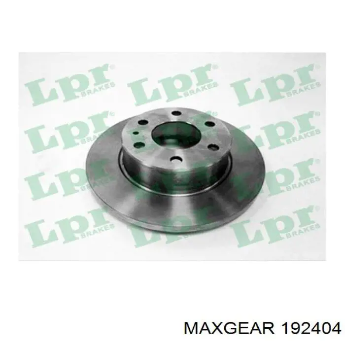 Задний тормозной диск Maxgear 192404 цена, от 41.65 USD