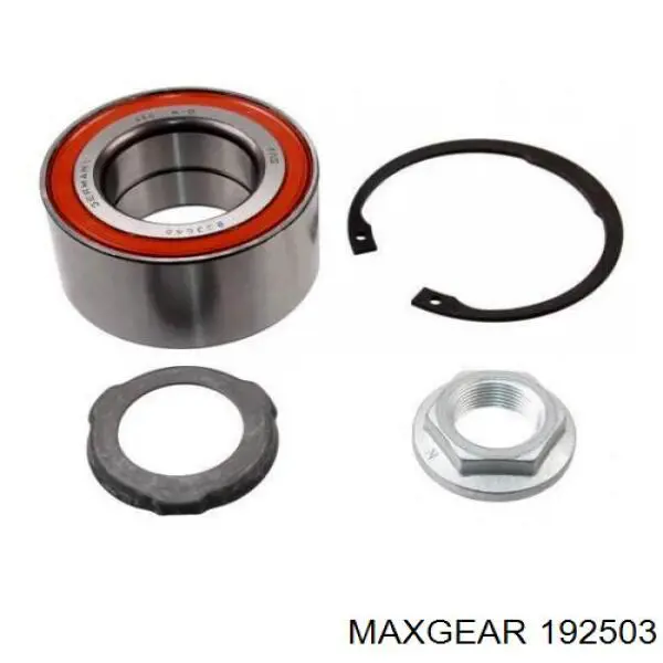 Передние тормозные диски 192503 Maxgear