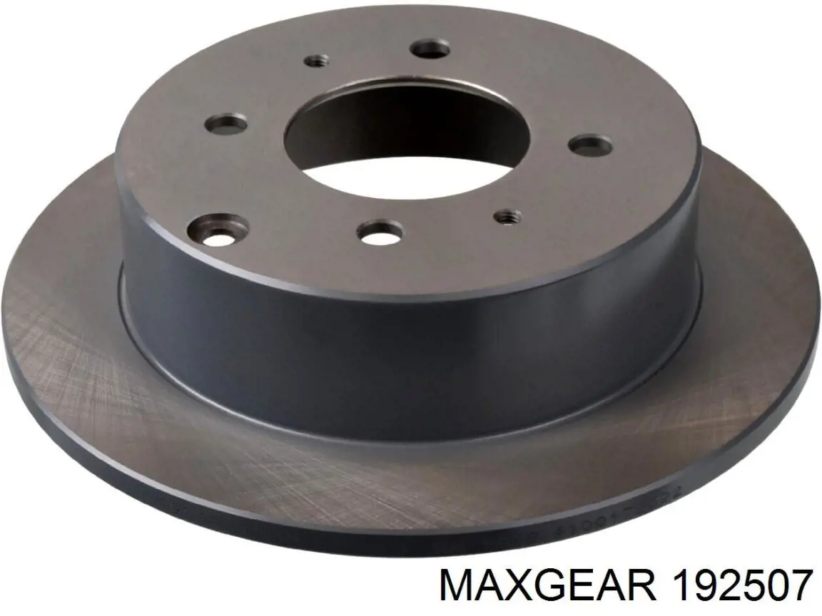 Купить 192507 Maxgear Диск тормозной задний