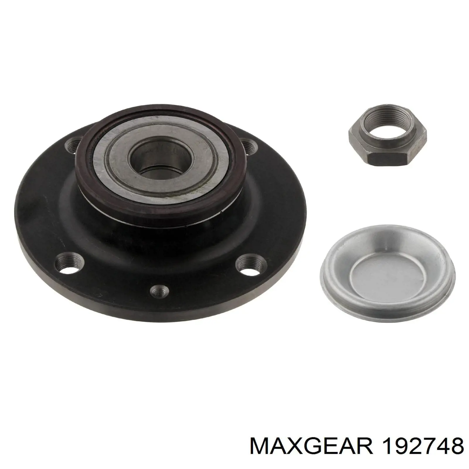 Тормозной барабан 192748 Maxgear