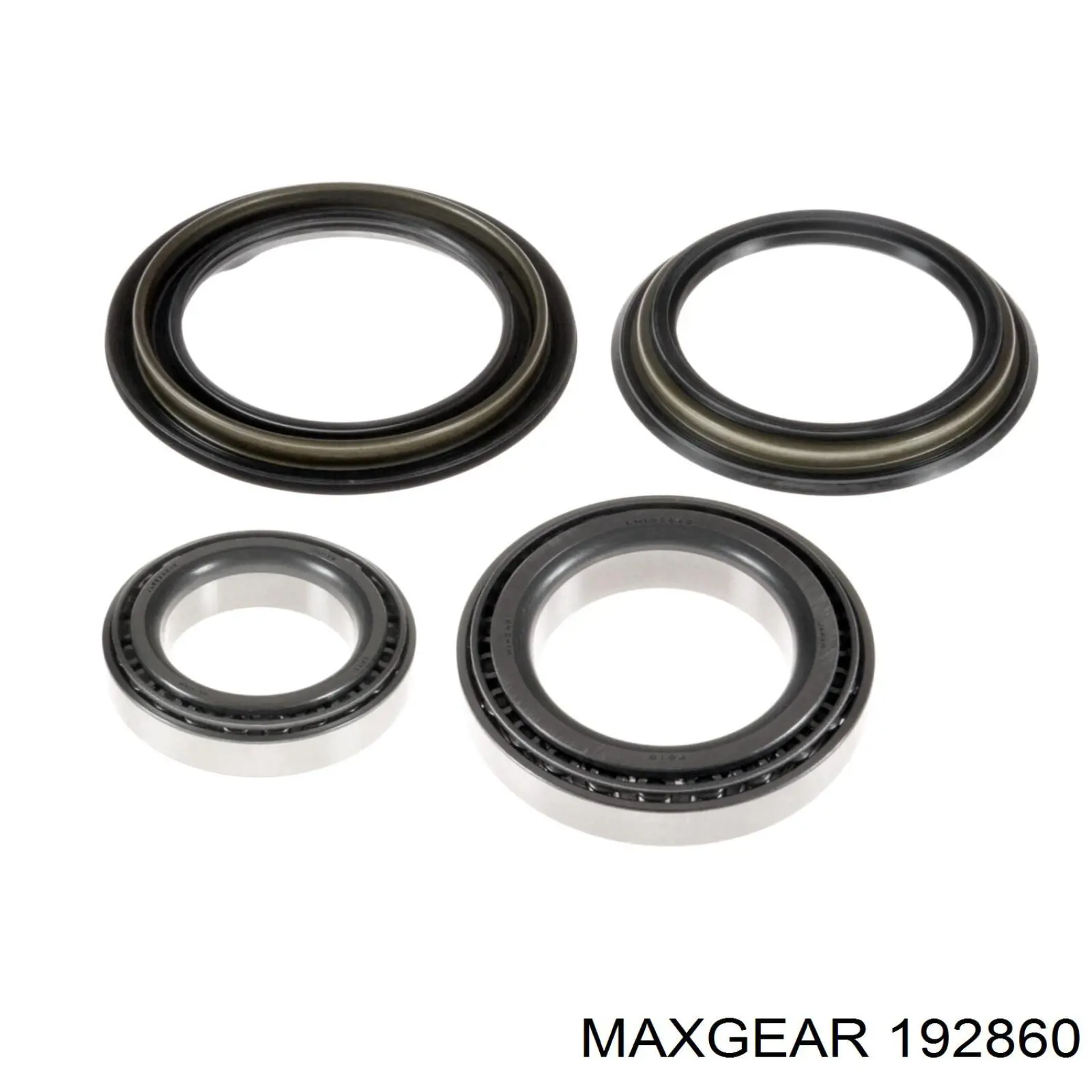 Передние тормозные диски 192860 Maxgear