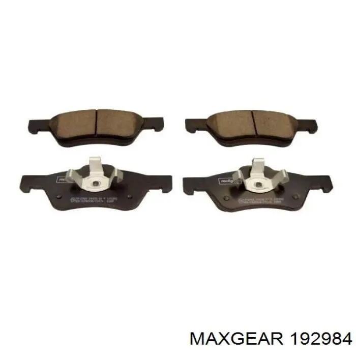 19-2984 Maxgear передние тормозные колодки