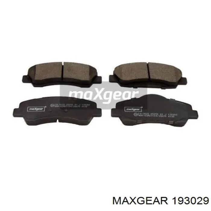 193029 Maxgear Колодки передние