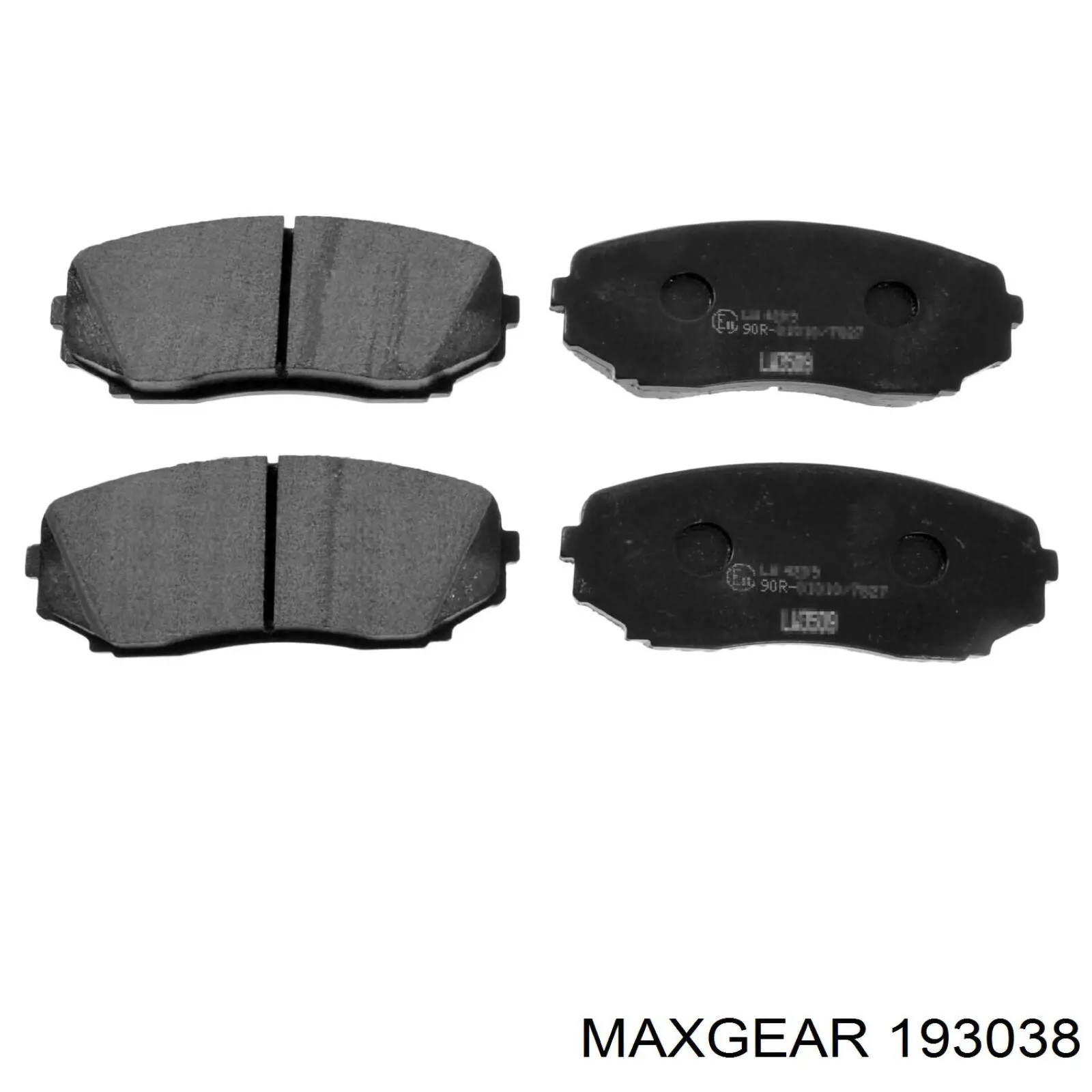 193038 Maxgear Колодки передние